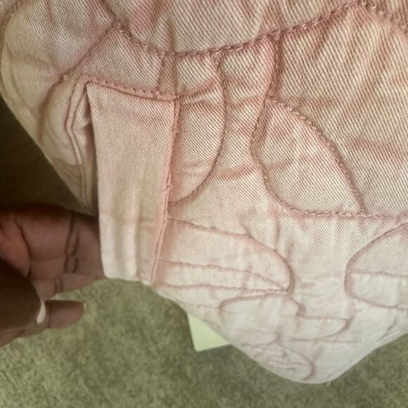 Anthropologie Relaxed Quilted Jacket Floral Cozy Evenings M - Picture 6 of 11